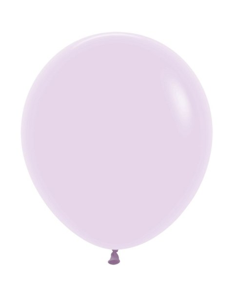Balony lateksowe Sempertex, Pastel Matte Lilac, 45cm, 25 szt