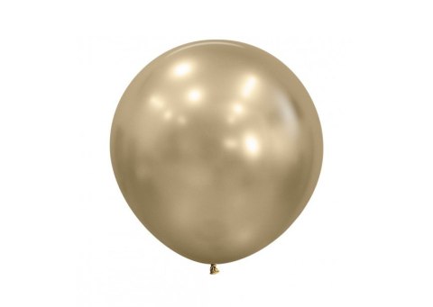 Balony lateksowe Sempertex, Silk Gold Dust, 60cm, 3 szt.