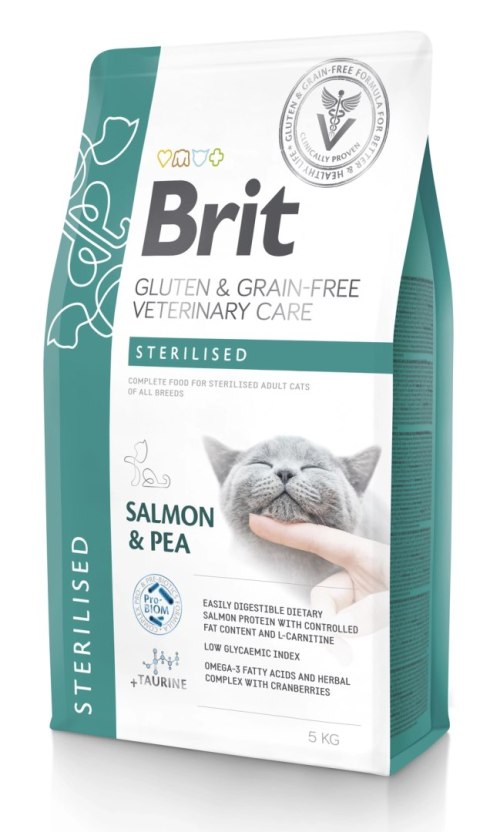Brit GF Veterinary Diets Cat Sterilised 5kg Brit GF Veterinary Diets Cat Sterilised 5kg
