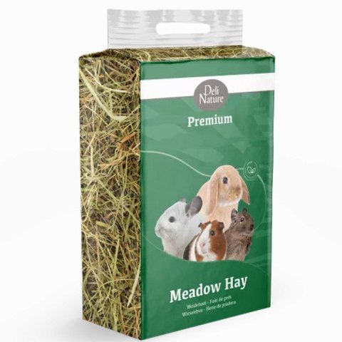 Deli Nature Premium Meadow Hay - siano łąkowe premium 2kg Deli Nature Premium Meadow Hay - siano łąkowe premium 2kg