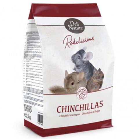 Deli Nature Rodelicious Chinchillas - karma dla szynszyli i koszatniczek 2,5kg Deli Nature Rodelicious Chinchillas - karma dla szynszyli i koszatniczek 2,5kg