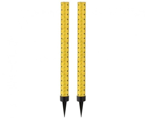 Fontanny tortowe ZOF, Złoto-srebrne, 18 cm, 2 szt. Fontanny tortowe ZOF, Złoto-srebrne, 18 cm, 2 szt.