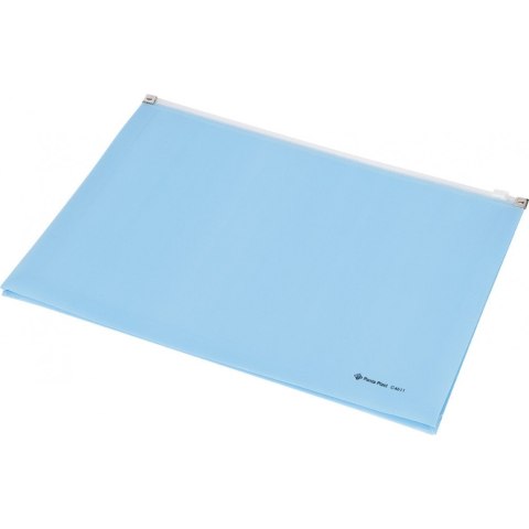Koperta z suwakiem A4 niebieska przestrzenna C4611 0410-0038-03 Panta Plast Koperta z suwakiem A4 niebieska przestrzenna C4611 0410-0038-03 Panta Plast