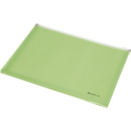 Koperta z suwakiem A4 zielona przestrzenna C46 11 0410-0038-04 Panta Plast