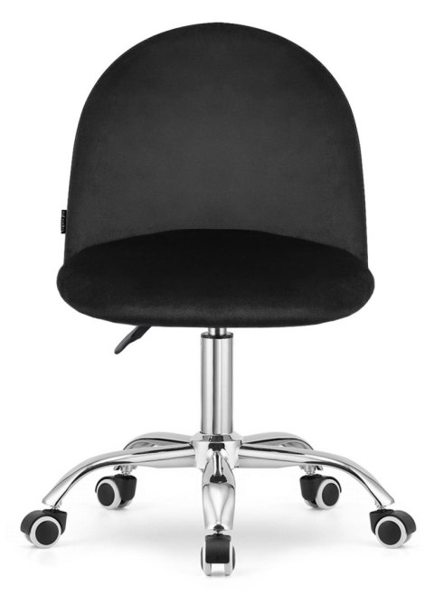 Krzesło obrotowe GLORIA OFFICE BLACK VELVET Krzesło obrotowe GLORIA OFFICE BLACK VELVET