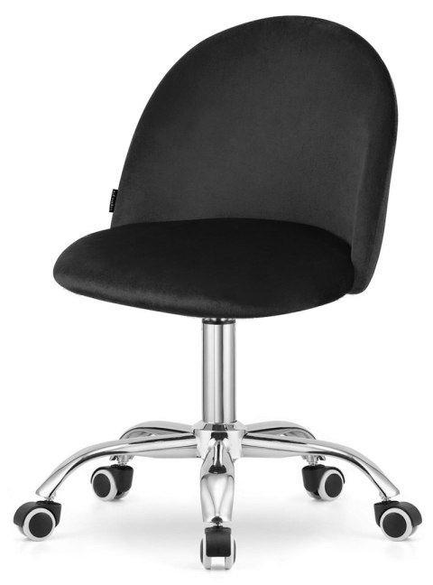 Krzesło obrotowe GLORIA OFFICE BLACK VELVET Krzesło obrotowe GLORIA OFFICE BLACK VELVET