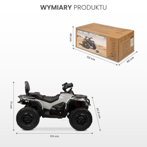 POJAZD NA AKUMULATOR OUTLANDER LIGHT PINK