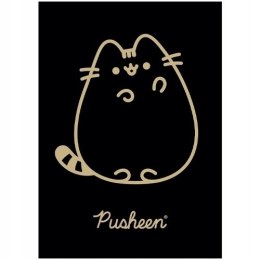 Zeszyt A5 60k kratka laminowany PUSHEEN