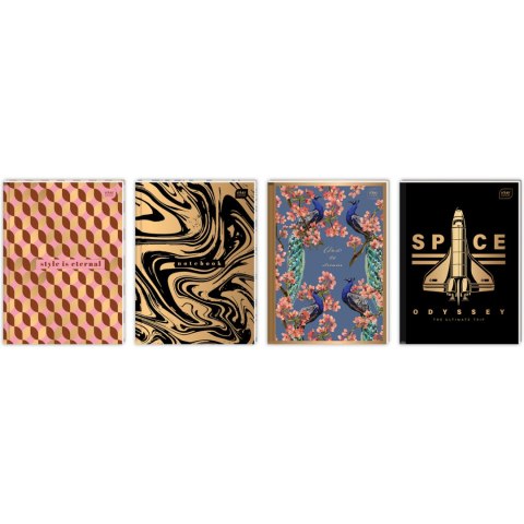 Brulion A5 96k kratka METALLIC 1629 INTERDRUK Brulion A5 96k kratka METALLIC 1629 INTERDRUK