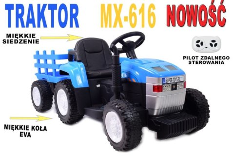 DUŻY TRAKTOR NA AKUMULATOR MX-616 2 SILNIKI, PILOT/A009-B DUŻY TRAKTOR NA AKUMULATOR MX-616 2 SILNIKI, PILOT/A009-B