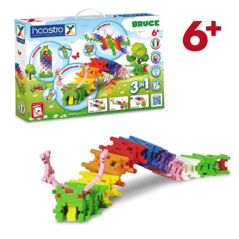 Incastro Bruce 3w1 103 el. - Klocki konstrukcyjne Incastro Bruce 3w1 103 el. - Klocki konstrukcyjne