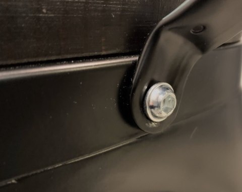 Krzesło metalowe loft CORSICA NERO OAK II GATUNEK Krzesło metalowe loft CORSICA NERO OAK II GATUNEK
