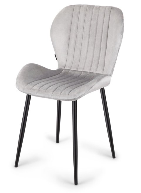 Krzesło tapicerowane MONTI VELVET GREY Krzesło tapicerowane MONTI VELVET GREY