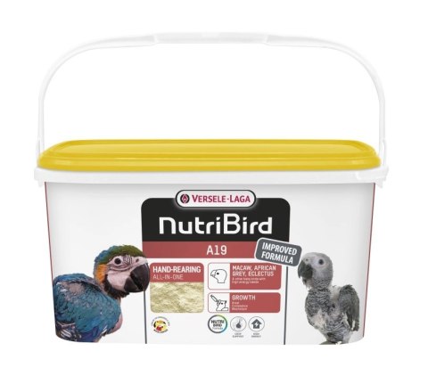 Versele-Laga NutriBird A19 Pokarm Do Ręcznego Karmienia Piskląt 3kg Versele-Laga NutriBird A19 Pokarm Do Ręcznego Karmienia Piskląt 3kg