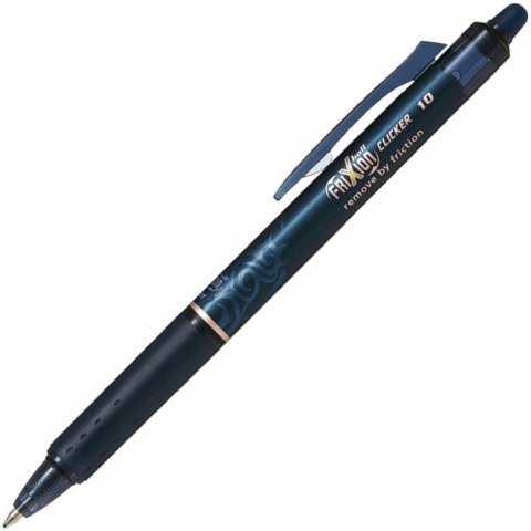 Wymazywalne pióro kulkowe FRIXION CLICKER 1.0 granatowy BLRT-FR10-BB Wymazywalne pióro kulkowe FRIXION CLICKER 1.0 granatowy BLRT-FR10-BB