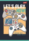 Zeszyt A5 32k kratka laminowany LET`S PLAY St. Majewski