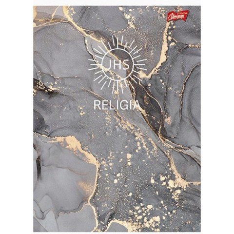 Zeszyt A5 60k kratka cień RELIGIA laminowany UNIPAP Zeszyt A5 60k kratka cień RELIGIA laminowany UNIPAP