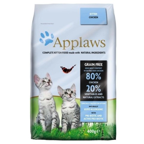 APPLAWS Complete Dry Kitten Chicken 400g APPLAWS Complete Dry Kitten Chicken 400g