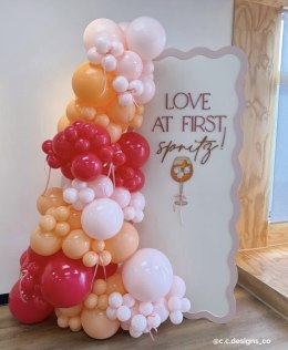 Balony lateksowe Sempertex, Pastel Matte Pink, 45cm, 25 szt.