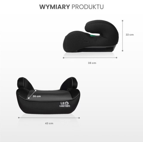 FOTELIK LEO I-SIZE BLACK (125-150) FOTELIK LEO I-SIZE BLACK (125-150)