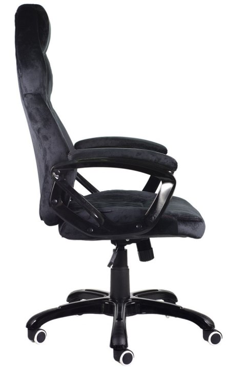 Fotel obrotowy do biurka SPIDER BLACK ALCANTARA Fotel obrotowy do biurka SPIDER BLACK ALCANTARA