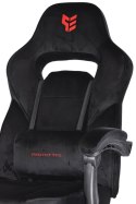 Fotel obrotowy do biurka TITAN BLACK ALCANTARA BASIC