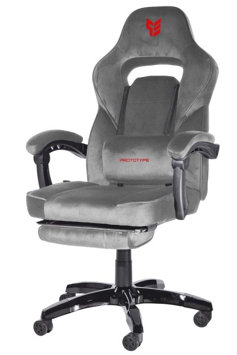 Fotel obrotowy do biurka TITAN GREY ALCANTARA PRO Fotel obrotowy do biurka TITAN GREY ALCANTARA PRO