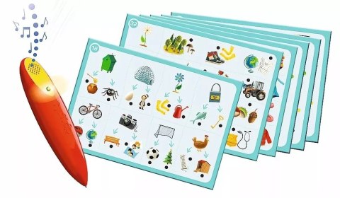Gra planszowa edukacyjna Świat Przedszkolaka magiczny ołówek Trefl 02112 Gra planszowa edukacyjna Świat Przedszkolaka magiczny ołówek Trefl 02112