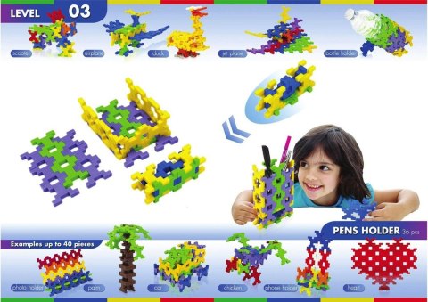 Incastro Pack 200 el. Klocki konstrukcyjne Incastro Pack 200 el. Klocki konstrukcyjne