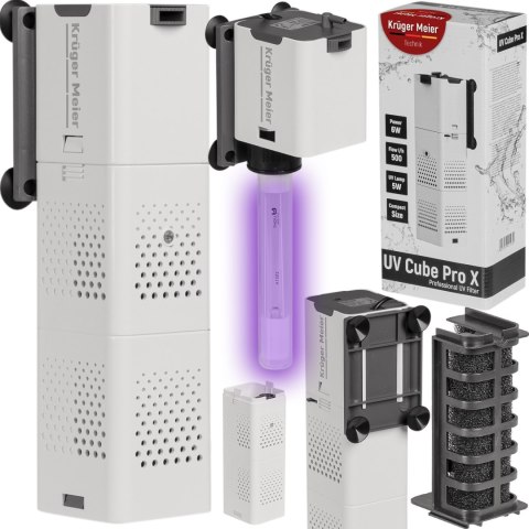 Kruger Meier UV Cube Pro X - filtr UV wewnętrzny Kruger Meier UV Cube Pro X - filtr UV wewnętrzny