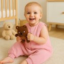 Muślinowy śpiworek dla dzieci z nogawkami XL 2-4 lata letni TOG 1.0 - pastel pink