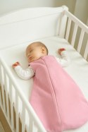 Muślinowy śpiworek dla dzieci zaokrąglony BABY 6-12 mcy TOG 1.0 - pastel pink
