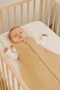 Muślinowy śpiworek dla dzieci zaokrąglony NEWBORN 0-6 mcy TOG 1.0 - camel