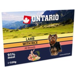 ONTARIO alu tacka jagnięcina z warzywami konserwa dla psa 320g (214-2492)