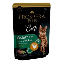 PROSPERA Plus Saszetka Adult 1+, Kurczak, Fasola 85g (1513-10103)