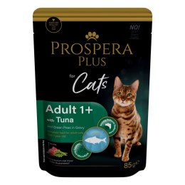 PROSPERA Plus Saszetka Adult 1+, Tuńczyk, Groszek 85g (1513-10102)