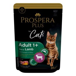 PROSPERA Plus Saszetka dla dorosłych 1+, jagnięcina, dynia 85g (1513-10105)
