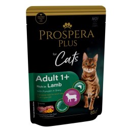 PROSPERA Plus Saszetka dla dorosłych 1+, jagnięcina, dynia 85g (1513-10105)