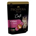PROSPERA Plus Saszetka dla kociąt, kaczka, zielona fasolka 85g (1513-10101)