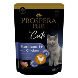 PROSPERA Plus Saszetka sterylizowany 1+, kurczak, marchew 85g (1513-10108)