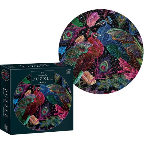 Puzzle 500 elementów Round Secret Garden1 INTERDRUK Puzzle 500 elementów Round Secret Garden1 INTERDRUK