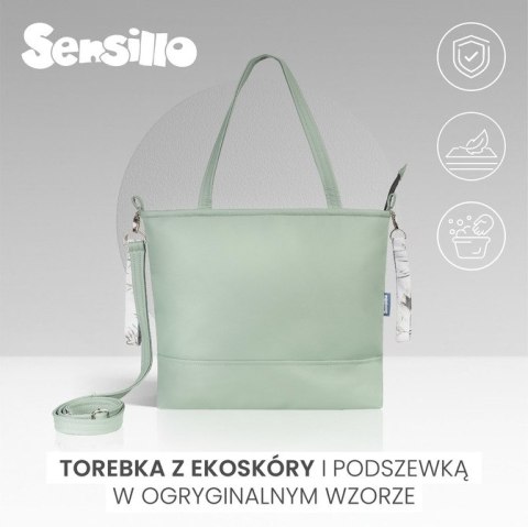 TORBA EKOSKÓRA OLIWKA ŻURAWIE TORBA EKOSKÓRA OLIWKA ŻURAWIE