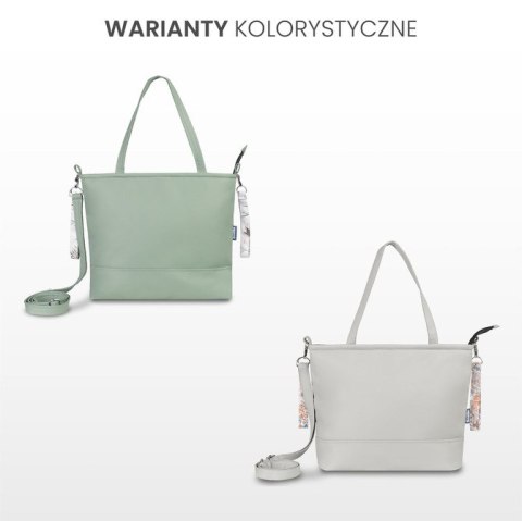 TORBA EKOSKÓRA OLIWKA ŻURAWIE TORBA EKOSKÓRA OLIWKA ŻURAWIE