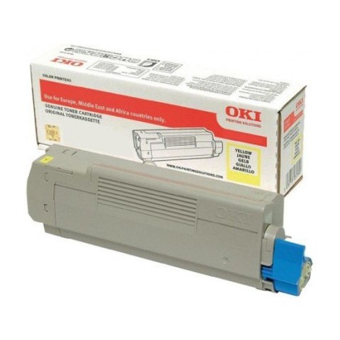 Toner YELLOW OKI do C612 (6K) Toner YELLOW OKI do C612 (6K)