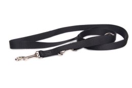 DogStuffs Smycz Regulowana - Czarna 15mm/220cm