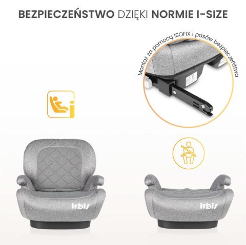 FOTELIK IRBIS I-SIZE GRAPHITE (125-150) FOTELIK IRBIS I-SIZE GRAPHITE (125-150)