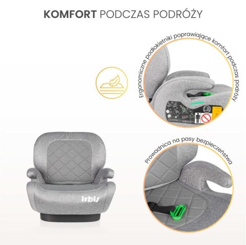 FOTELIK IRBIS I-SIZE GRAPHITE (125-150) FOTELIK IRBIS I-SIZE GRAPHITE (125-150)