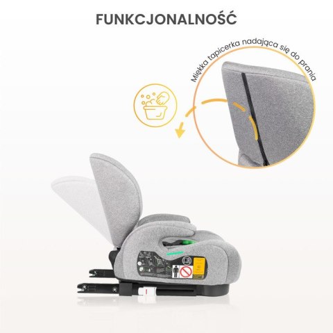FOTELIK IRBIS I-SIZE GRAPHITE (125-150) FOTELIK IRBIS I-SIZE GRAPHITE (125-150)