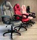 Fotel obrotowy do biurka SPIDER GREY ALCANTARA