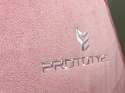 Fotel obrotowy do biurka SPIDER PINK ALCANTARA
